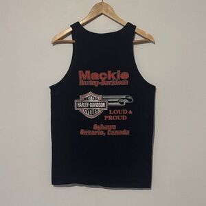 Vintage Harley Davidson Tank Top / Medium / 2002 / Mackie Oshawa Canada